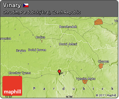 Physical Map of Vinary