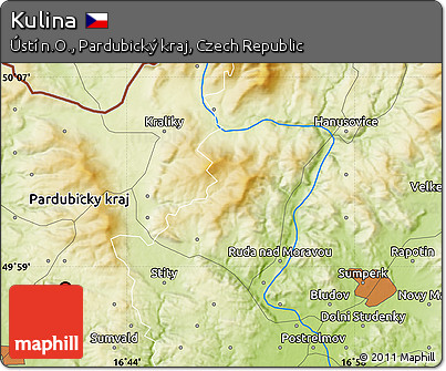Physical Map of Kulina