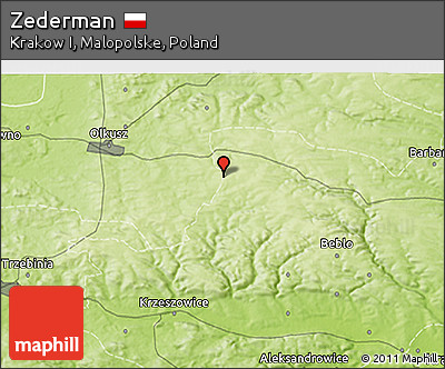 Physical 3D Map of Zederman