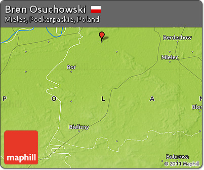 Physical Map of Bren Osuchowski