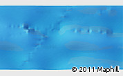 Physical 3D Map of the area around 50° 7' 47" N, 36° 28' 30" W