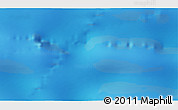 Shaded Relief 3D Map of the area around 50° 7' 47" N, 36° 28' 30" W