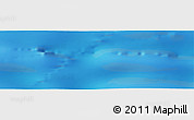 Shaded Relief Panoramic Map of the area around 50° 7' 47" N, 36° 28' 30" W
