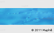 Shaded Relief Panoramic Map of the area around 50° 7' 47" N, 37° 19' 30" W
