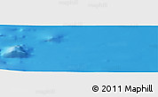 Physical Panoramic Map of the area around 50° 7' 47" N, 44° 58' 30" W
