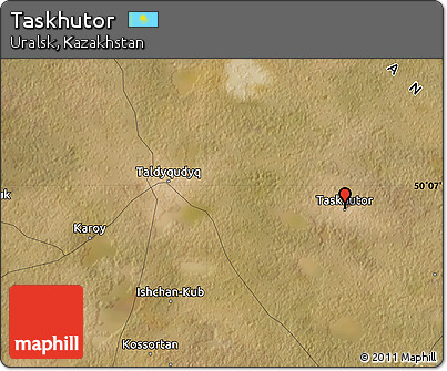 Satellite Map of Taskhutor