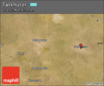 Satellite Map of Taskhutor