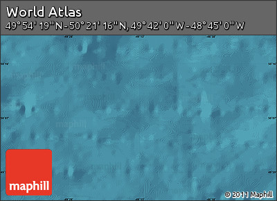Satellite Map of the Area around 50° 7' 47" N, 49° 13' 30" W