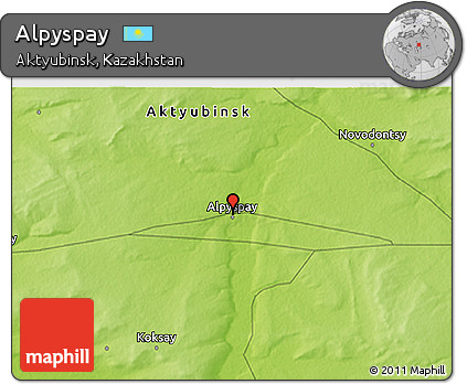 Physical 3D Map of Alpyspay