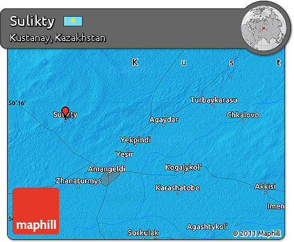 Political Map of Sulikty