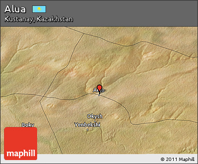 Satellite 3D Map of Alua