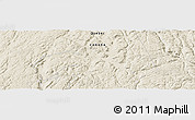 Shaded Relief Panoramic Map of the area around 50° 7' 47" N, 67° 55' 30" W