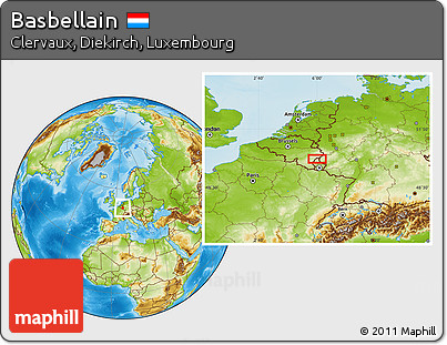 Physical Location Map of Basbellain