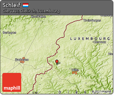Physical Map of Schleif