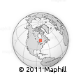 Outline Map of the Area around 50° 7' 47" N, 81° 31' 30" W, rectangular outline