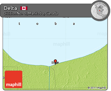Physical Map of Delta