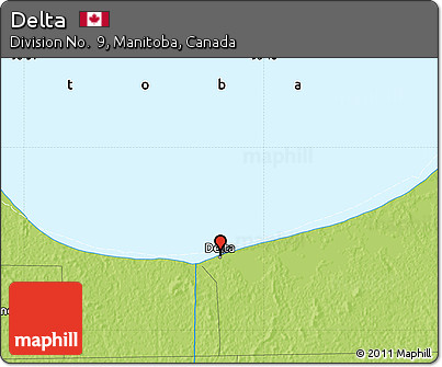 Physical Map of Delta