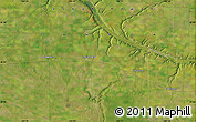 Satellite Map of the area around 50° 31' 50" N, 103° 37' 30" W