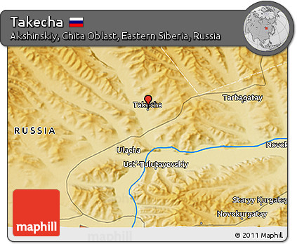 Physical 3D Map of Takecha