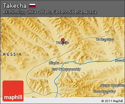 Physical 3D Map of Takecha