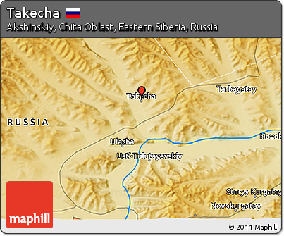 Physical 3D Map of Takecha