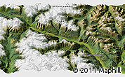 Satellite 3D Map of the area around 50° 31' 50" N, 123° 10' 30" W