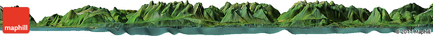 Satellite Horizon Map of Telegraph Cove