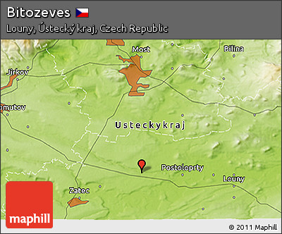 Physical 3D Map of Bitozeves