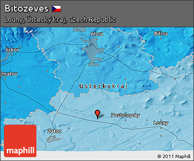 Political 3D Map of Bitozeves