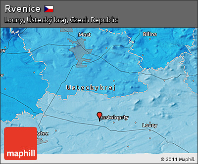 Political 3D Map of Rvenice