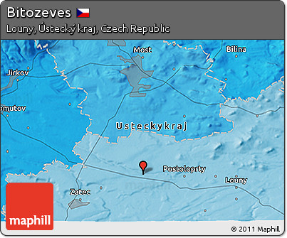 Political 3D Map of Bitozeves