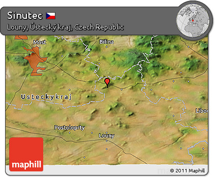Satellite 3D Map of Sinutec