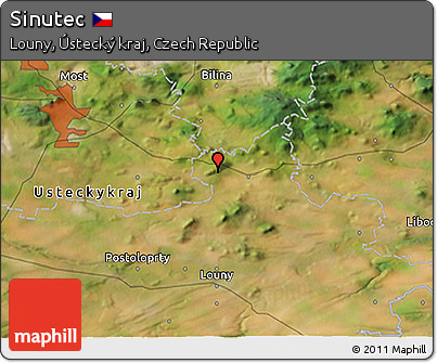 Satellite 3D Map of Sinutec