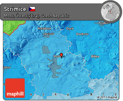 Political Map of Střimice