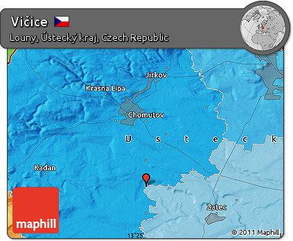 Political Map of Vičice