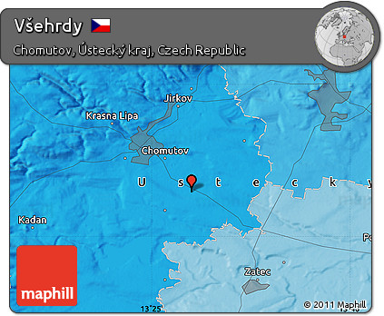 Political Map of Všehrdy