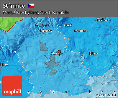 Political Map of Střimice