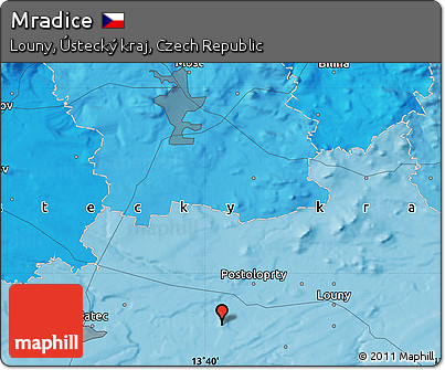 Political Map of Mradice