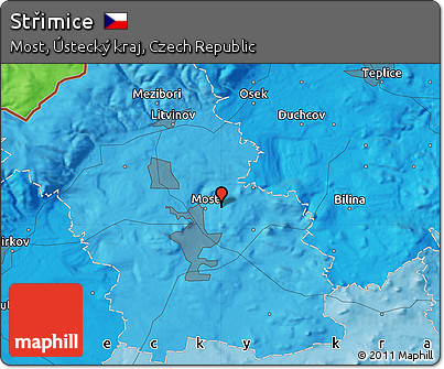 Political Map of Střimice