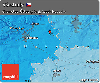 Political Map of Všestudy