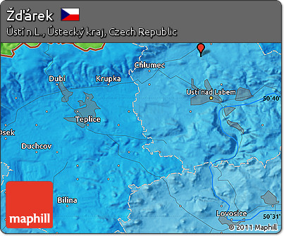 Political Map of Žďárek