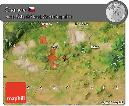 Satellite Map of Chanov
