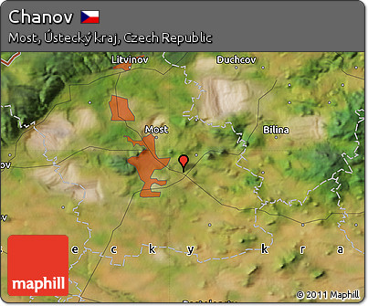 Satellite Map of Chanov