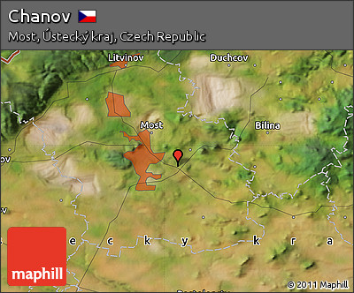 Satellite Map of Chanov