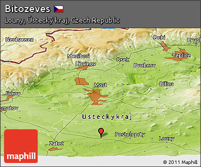 Physical Panoramic Map of Bitozeves