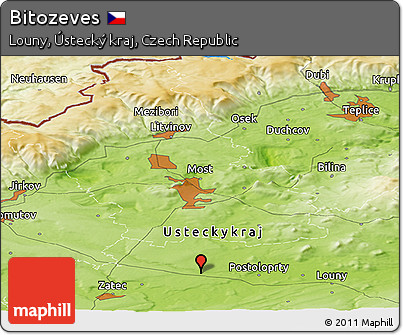 Physical Panoramic Map of Bitozeves