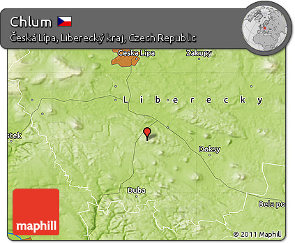 Physical Map of Chlum