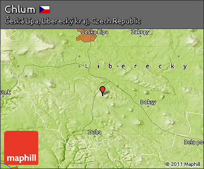 Physical Map of Chlum