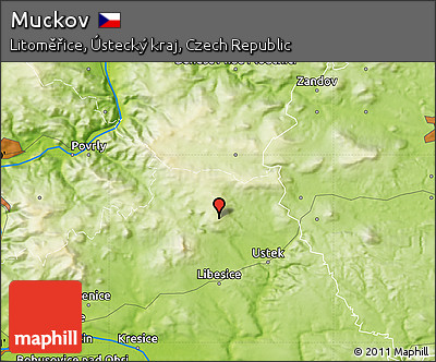 Physical Map of Muckov