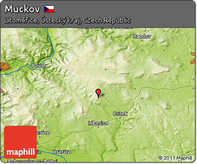 Physical Map of Muckov